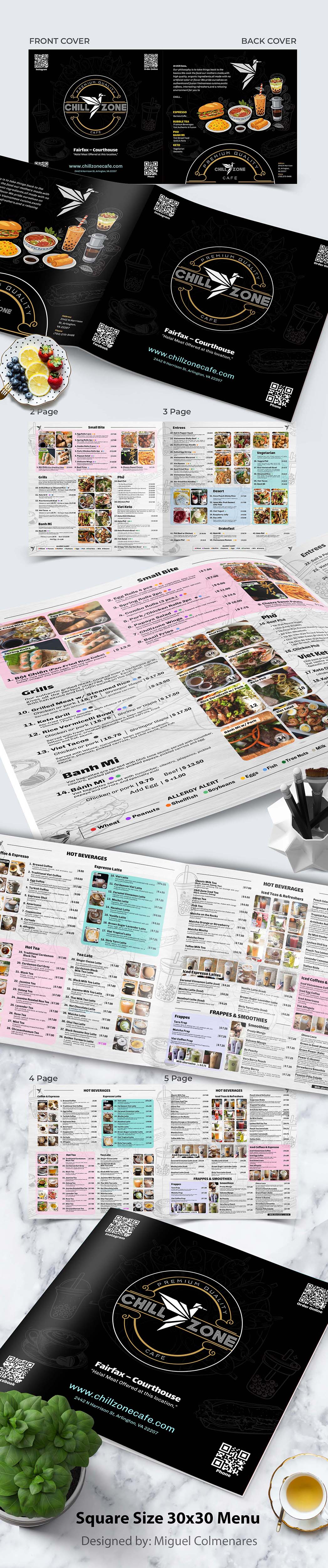 Menu Design by angelcolmenares3 for this project | Design #35880332