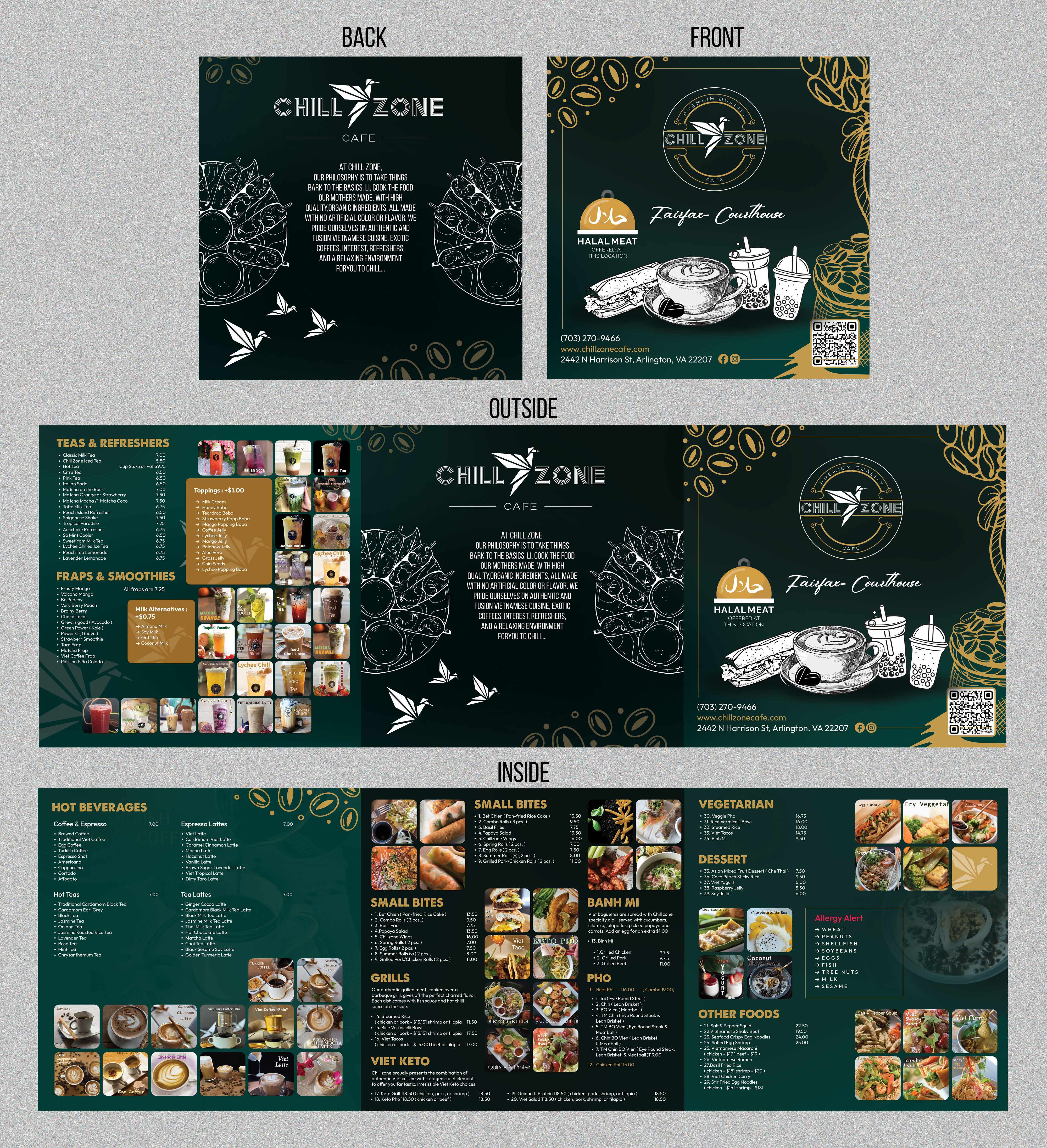 Diseño de Menú por Stan$oul para este proyecto | Diseño #35857003
