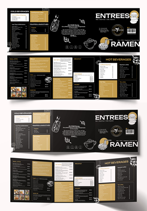Menu Design by Graphic Guy