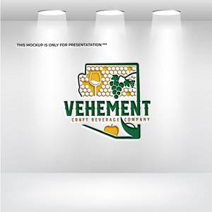 Logo Design by RS_Design for Vehement Craft Beverage Company  | Design: #35844408