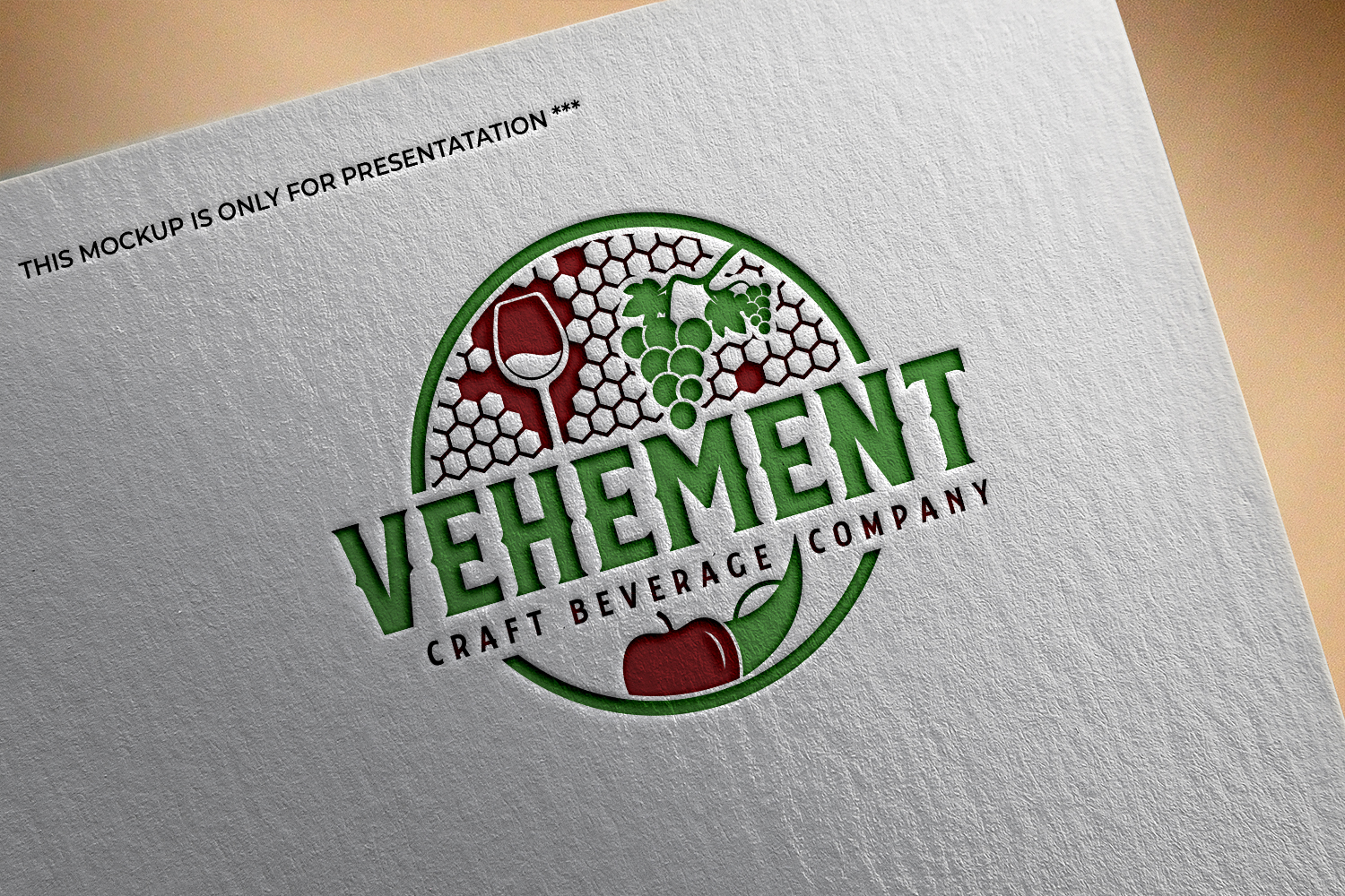 Logo-Design von RS_Design für Vehement Craft Beverage Company  | Design #35854199