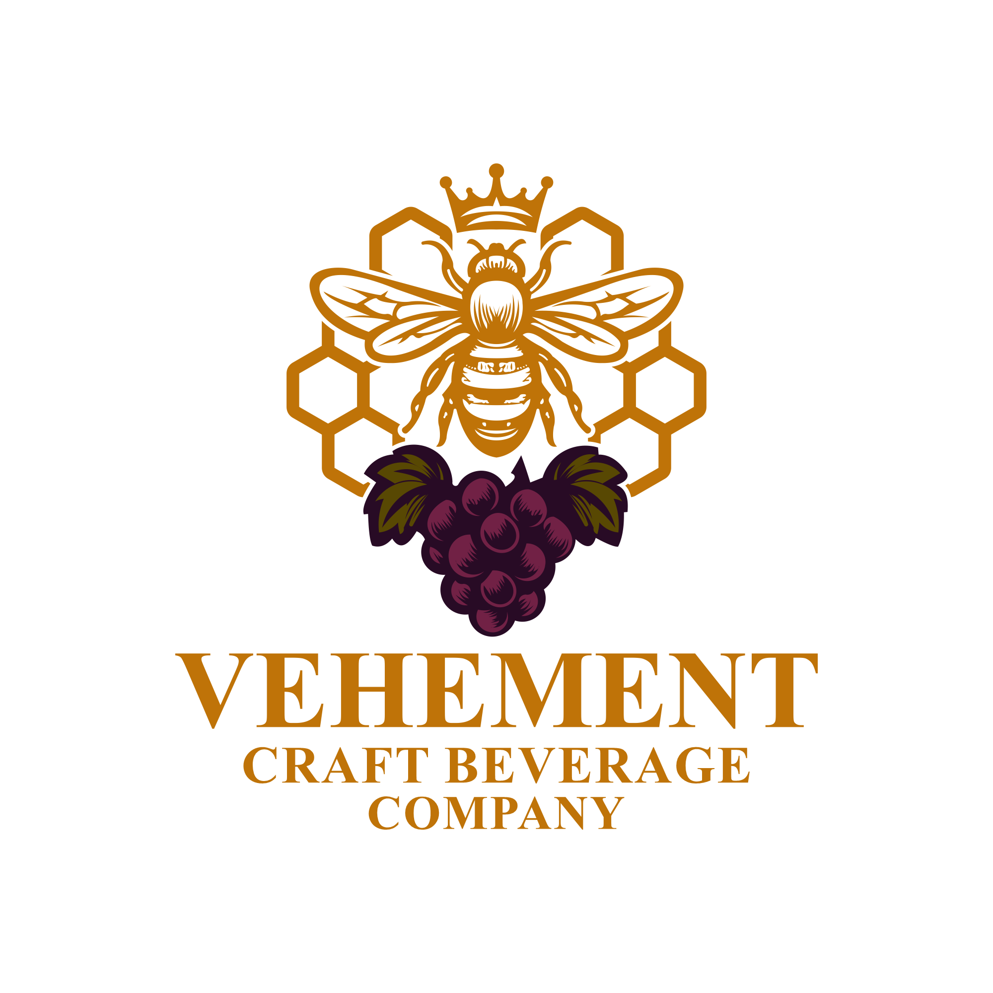 Logo Design by putri elegant for Vehement Craft Beverage Company  | Design #35859259