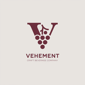 Logo Design by Ar_nisam_usman for Vehement Craft Beverage Company  | Design: #35855773