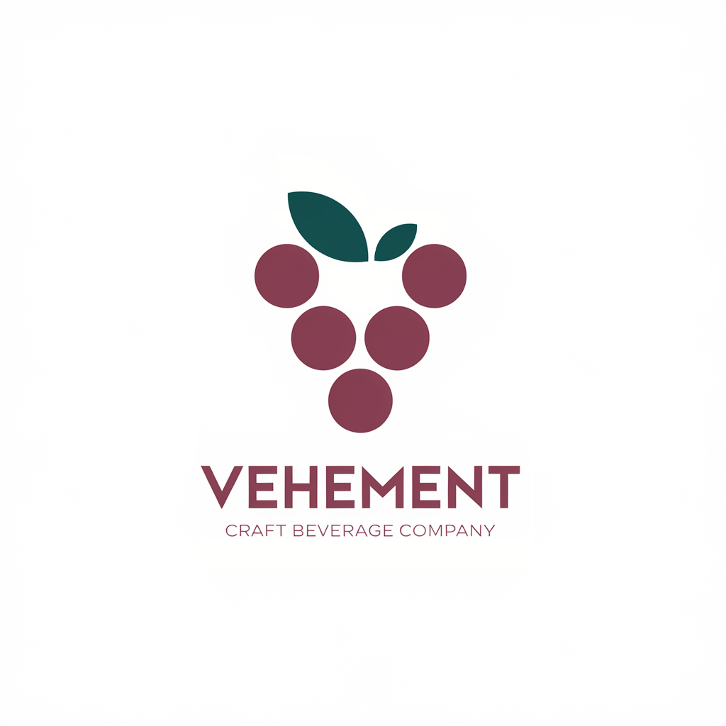 Logo Design by Ar_nisam_usman for Vehement Craft Beverage Company  | Design #35866887