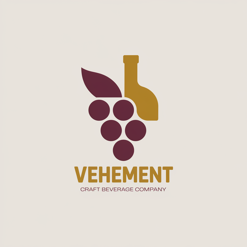 Logo Design by Ar_nisam_usman for Vehement Craft Beverage Company  | Design #35866889