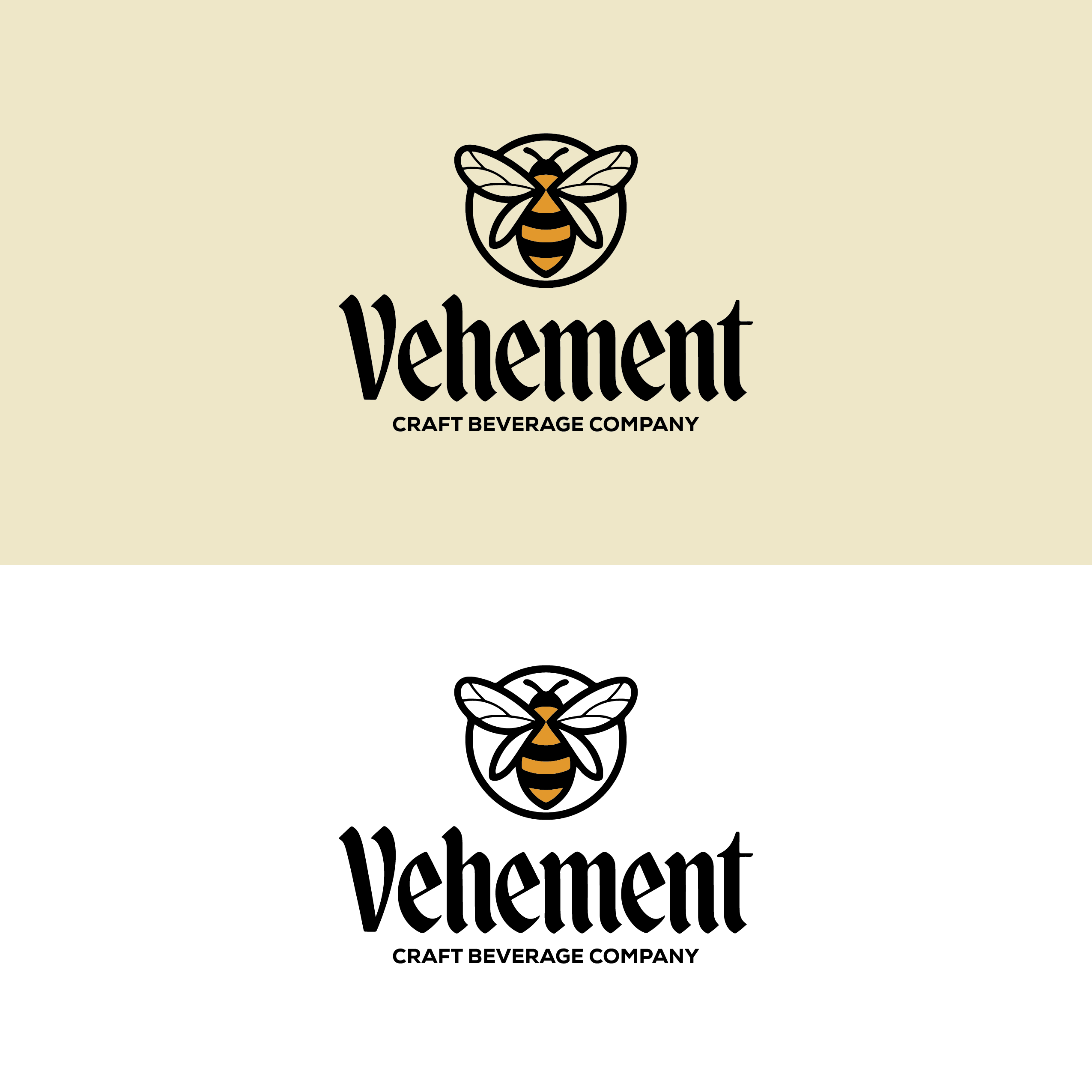 Logo Design by Ar_nisam_usman for Vehement Craft Beverage Company  | Design #35869036