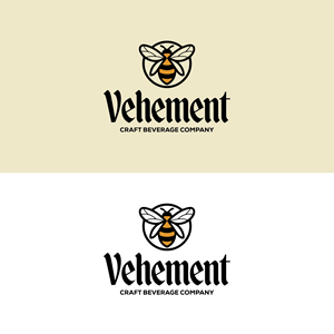 Logo Design by Ar_nisam_usman for Vehement Craft Beverage Company  | Design: #35869036