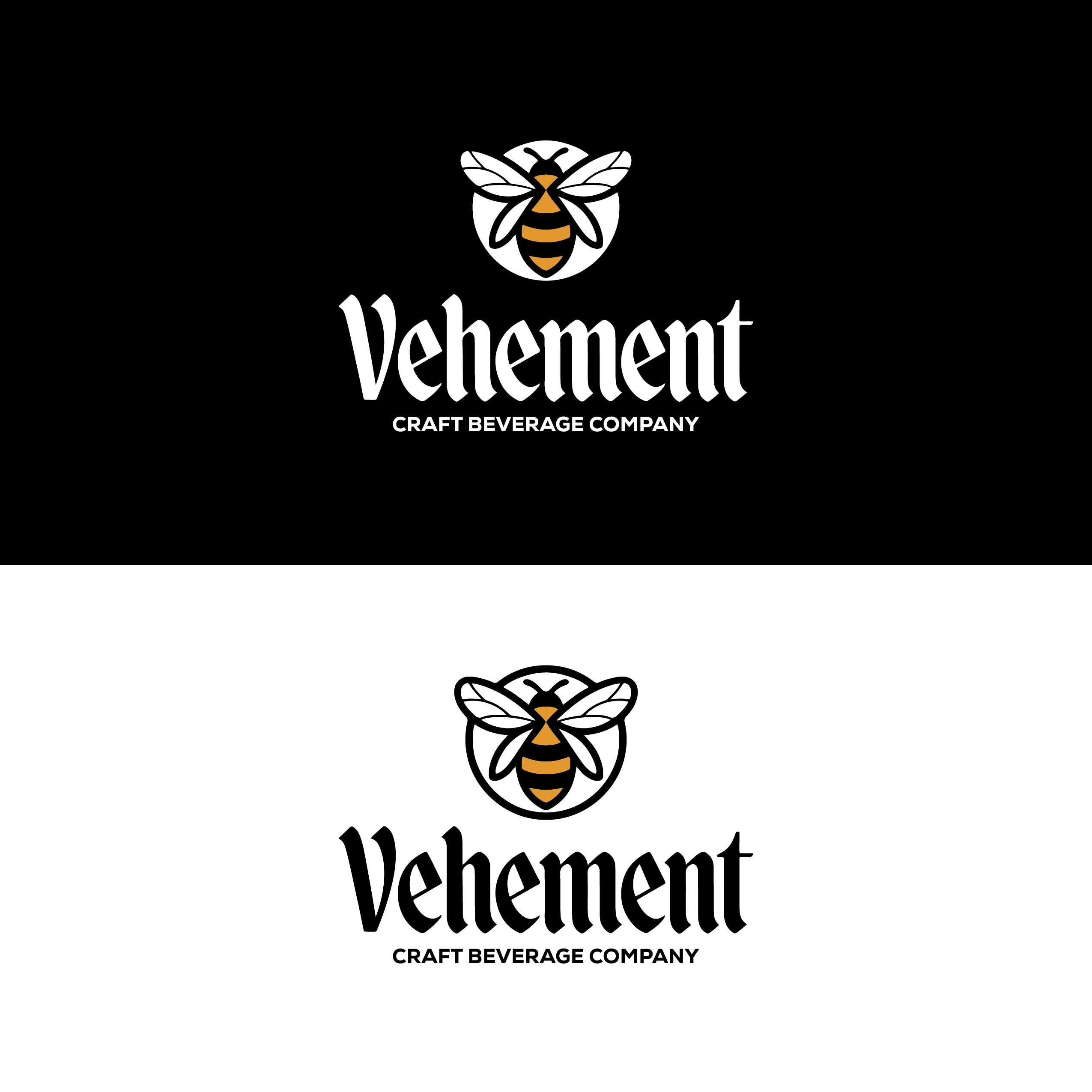 Logo Design by Ar_nisam_usman for Vehement Craft Beverage Company  | Design #35869037