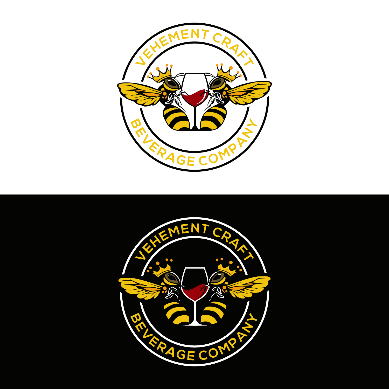 Logo Design by cah awu for Vehement Craft Beverage Company  | Design #35841085
