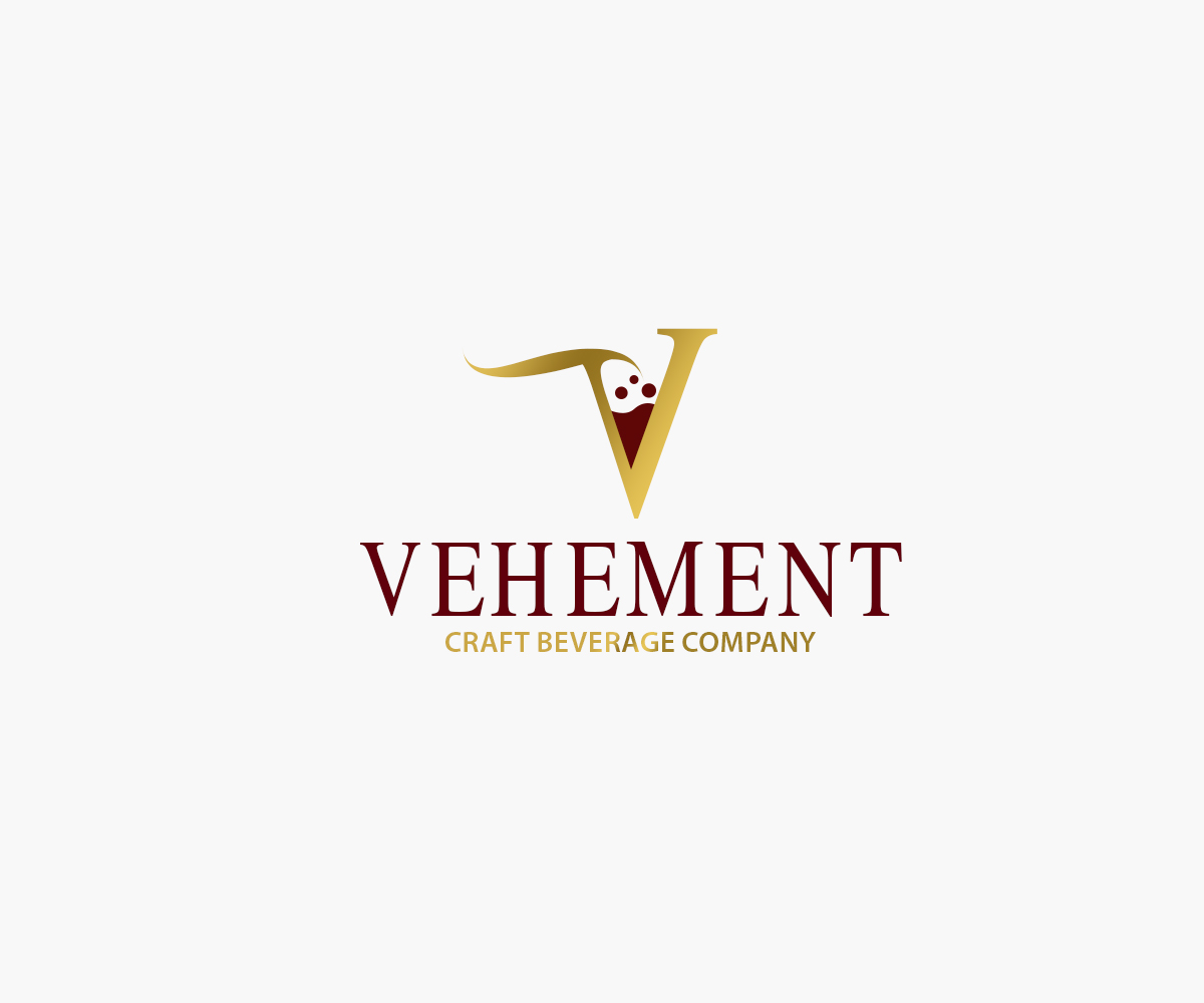 Diseño de Logo por venus1975 para Vehement Craft Beverage Company  | Diseño #35852302
