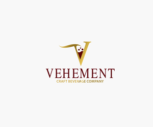 Logo Design by venus1975 for Vehement Craft Beverage Company  | Design: #35852302