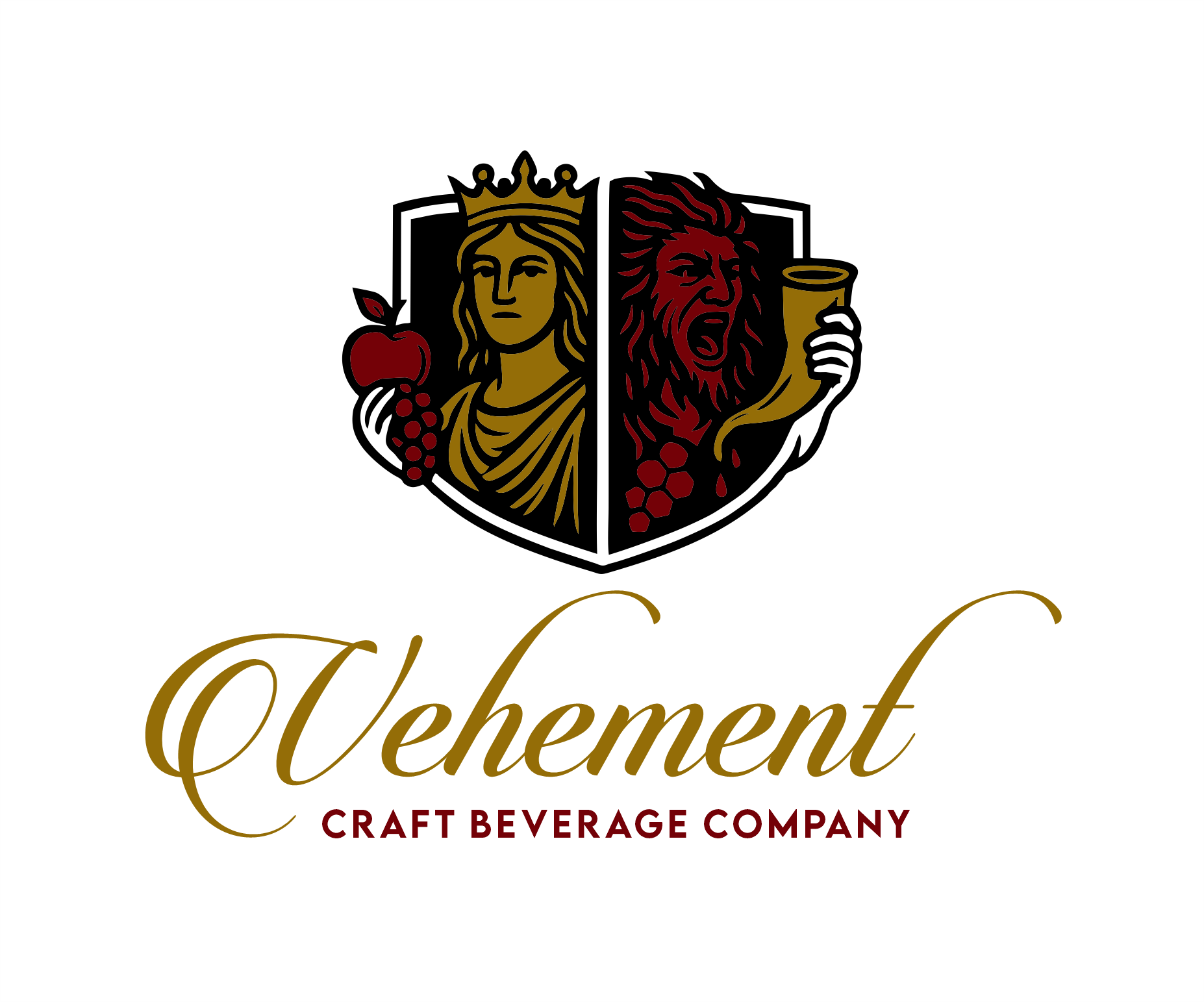Logo Design by in creative for Vehement Craft Beverage Company  | Design #35854095