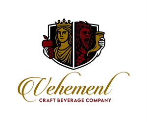 Logo Design by in creative for Vehement Craft Beverage Company  | Design: #35854095