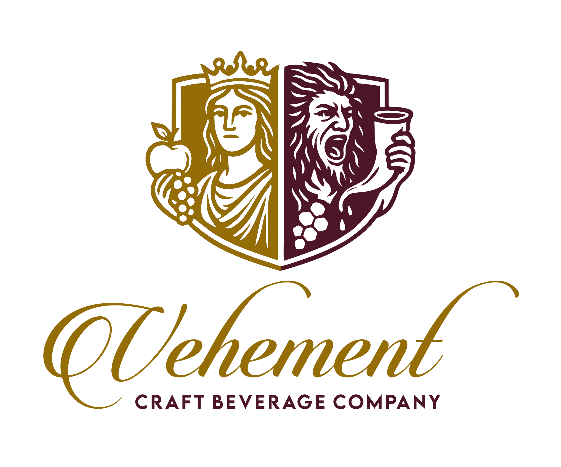 Logo Design by in creative for Vehement Craft Beverage Company  | Design #35854096