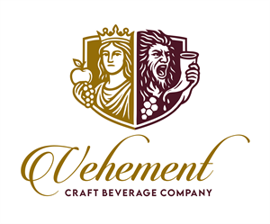 Logo Design by in creative for Vehement Craft Beverage Company  | Design: #35854096