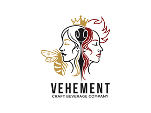 Logo-Design von BNdesigner für Vehement Craft Beverage Company  | Design: #35845462