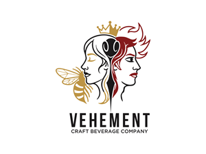 Logo Design by BNdesigner for Vehement Craft Beverage Company  | Design: #35853953