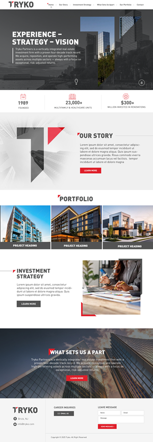 Web Design by Blue Sparrow for WPI Ltd. | Design: #35852155