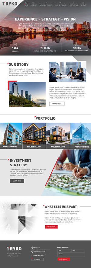 Web Design by Blue Sparrow for WPI Ltd. | Design: #35852156