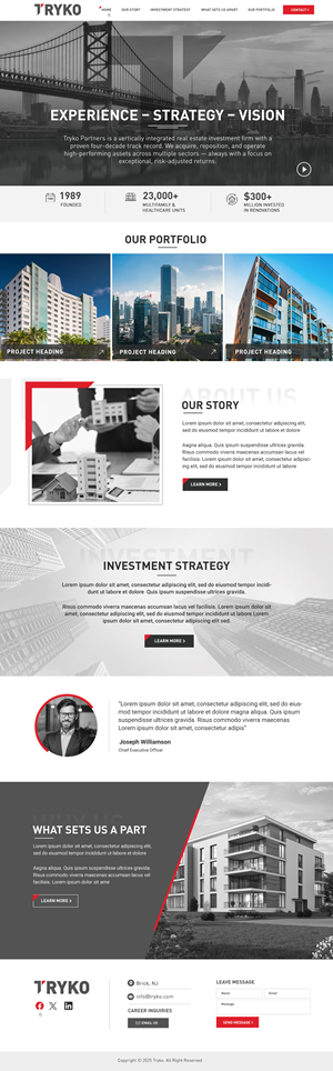 Web Design by Blue Sparrow for WPI Ltd. | Design: #35874948