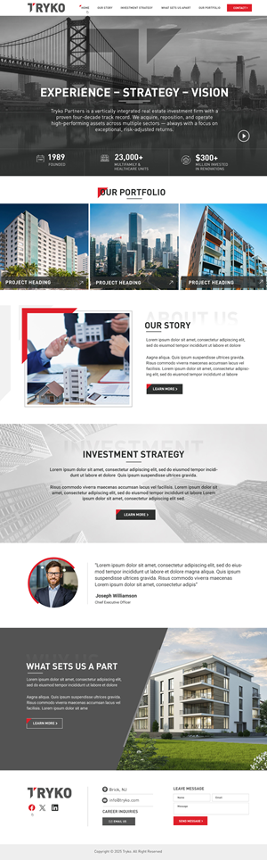 Web Design by Blue Sparrow for WPI Ltd. | Design: #35874949