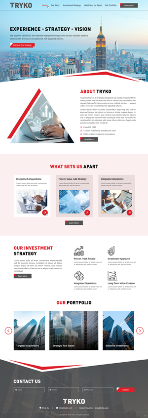 Web Design by pb for WPI Ltd. | Design #35852186
