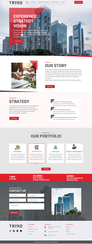 Web Design by Hukam Solanki for WPI Ltd. | Design #35878288