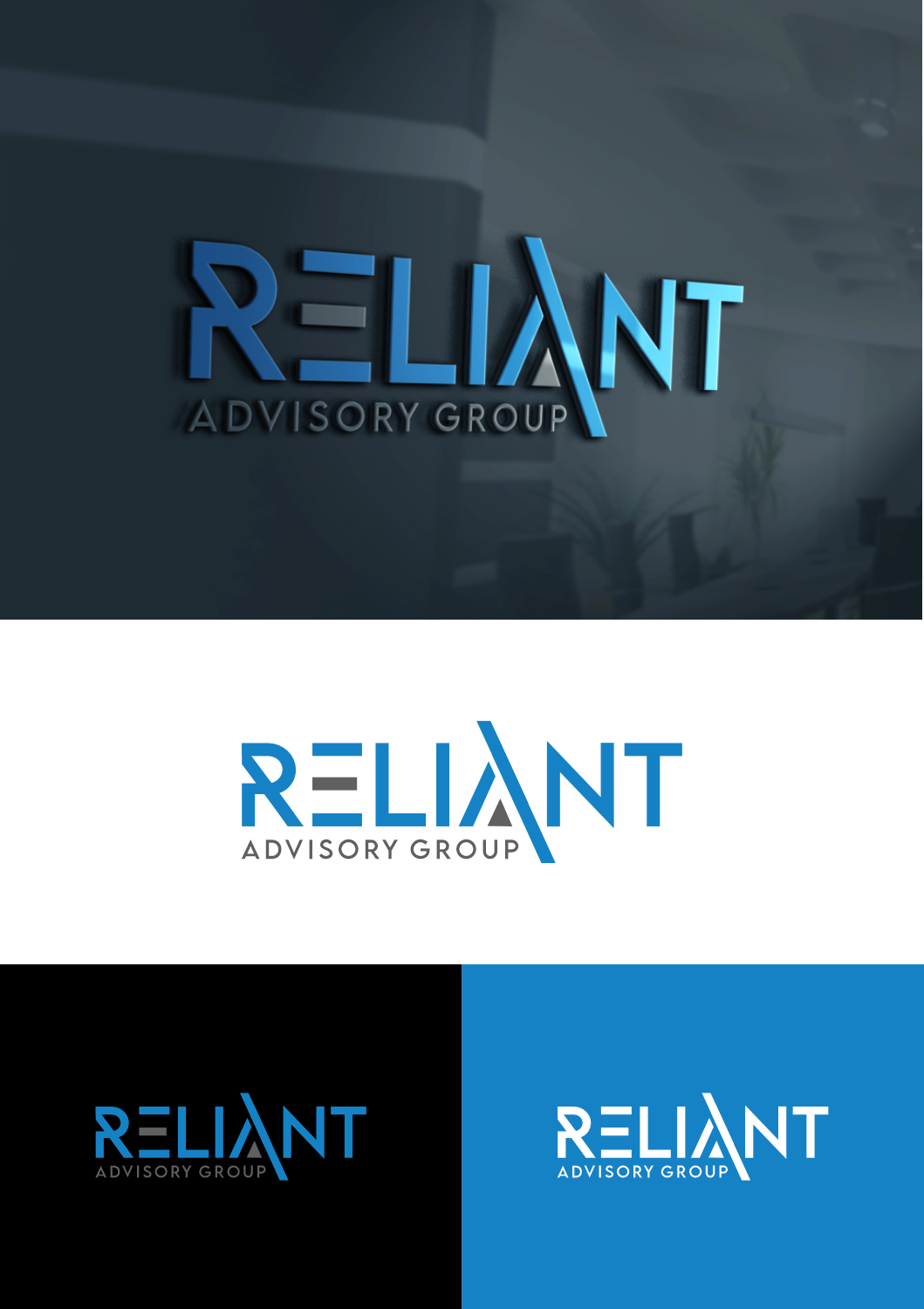 Logo Design by Bunglon_ for Reliant Wealth Management | Design #35845505