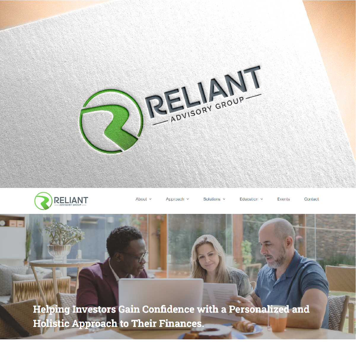 Logo Design by Owltive for Reliant Wealth Management | Design #35863342
