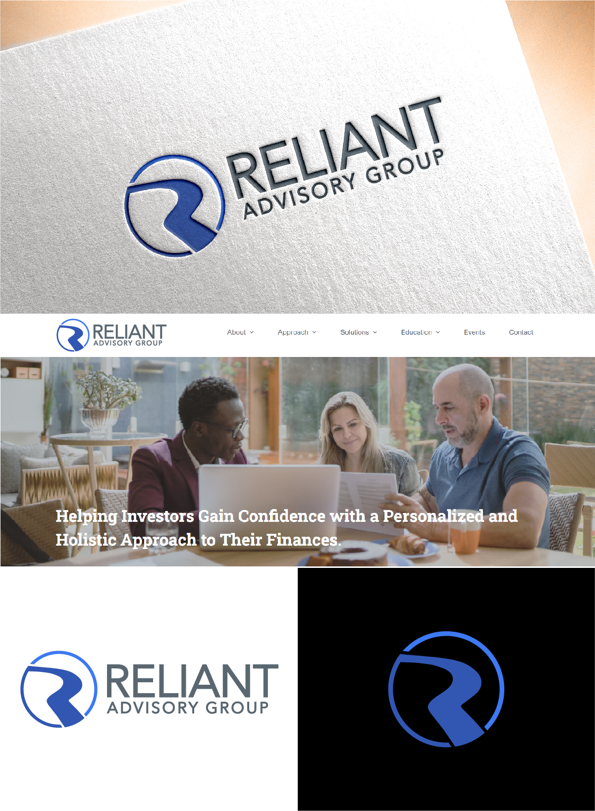 Logo Design by Owltive for Reliant Wealth Management | Design #35874257