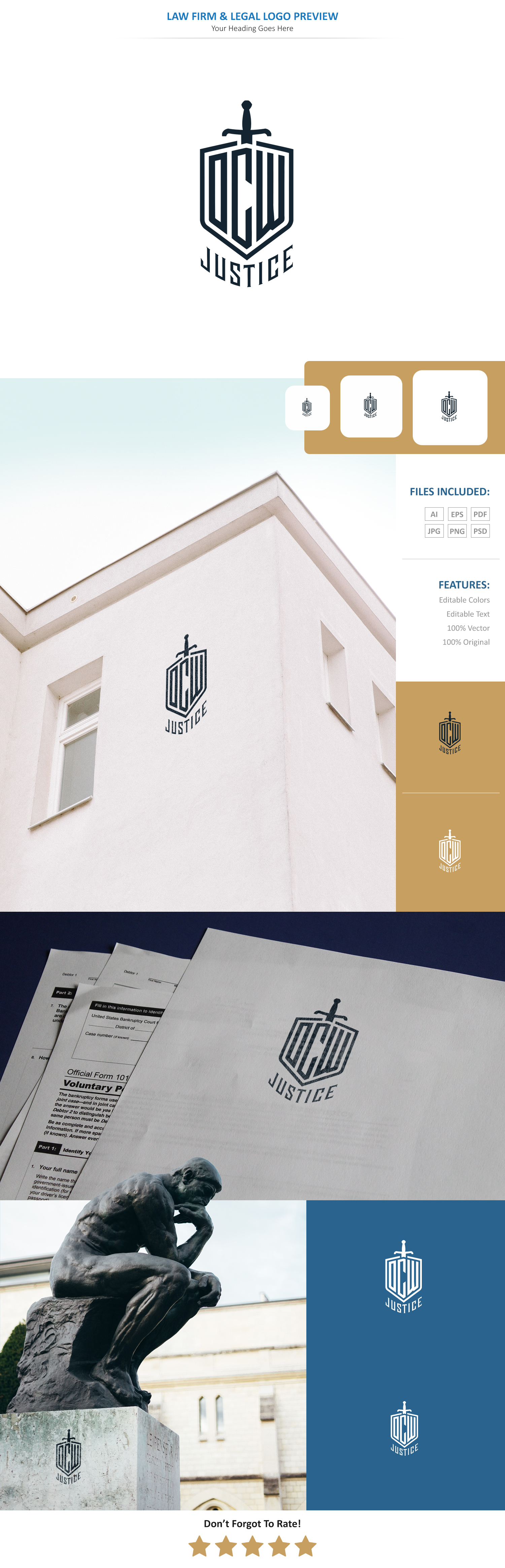 Design de Logo par VectorForge pour O'BRIEN COLEMAN & WRIGHT, LLC | Design #35850148