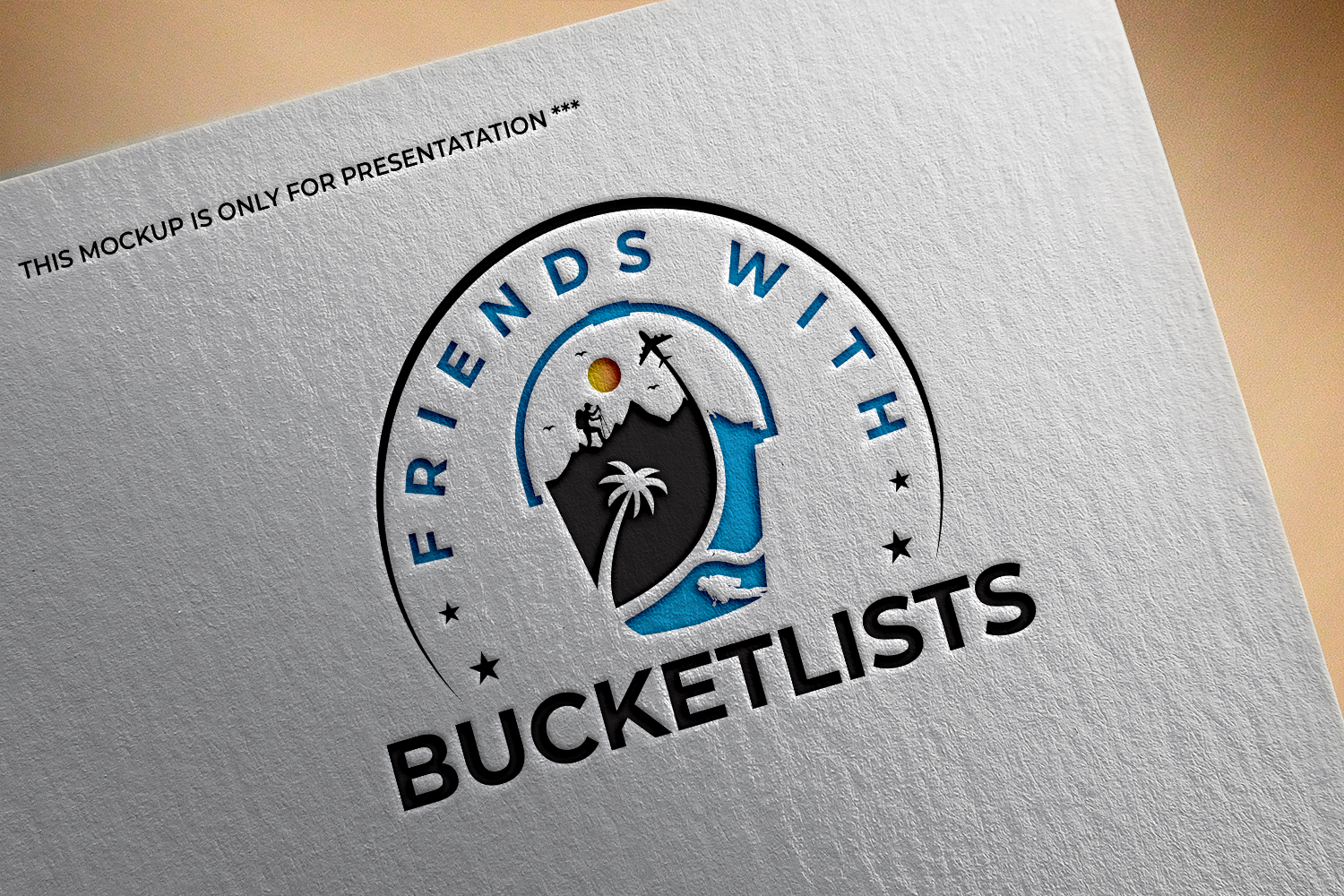 Logo Design by RS_Design for Friends with Bucketlists | Design #35851528