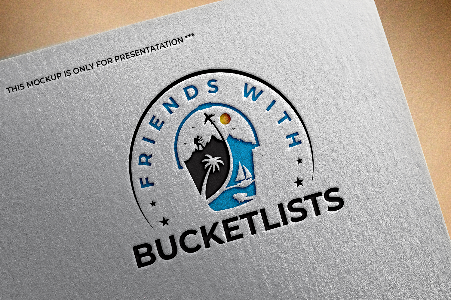 Logo Design by RS_Design for Friends with Bucketlists | Design #35853038