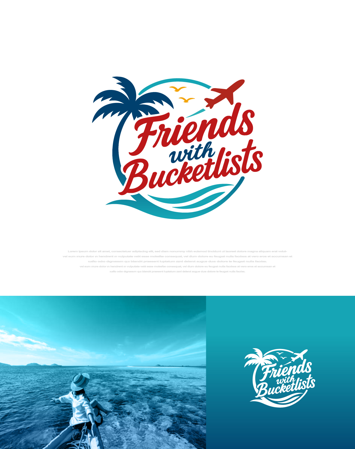 Logo-Design von Designzz. für Friends with Bucketlists | Design #35850058