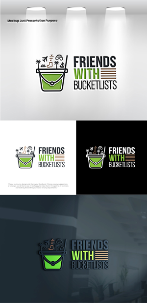 Logo Design by StudioDesigner for Friends with Bucketlists | Design: #35853340