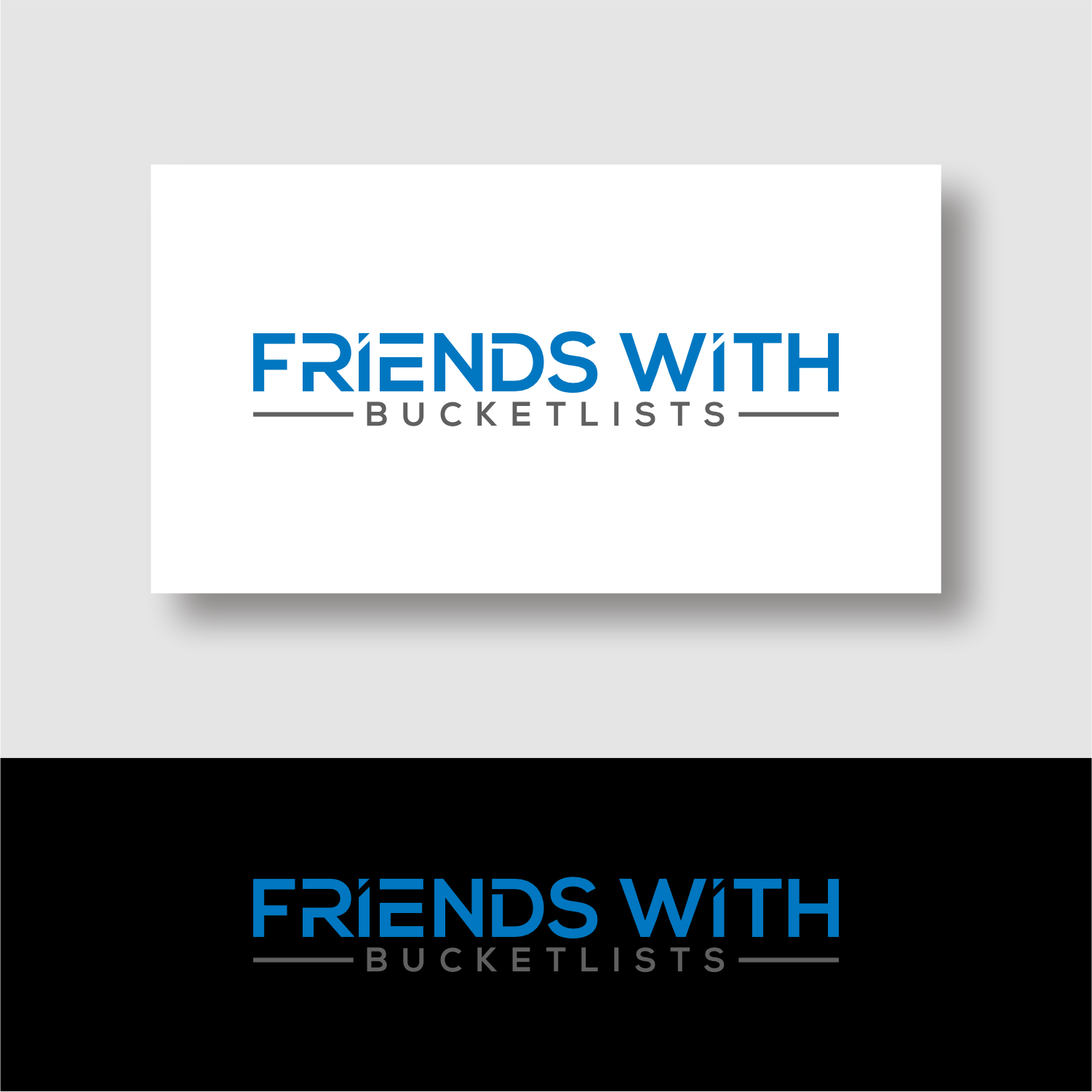Diseño de Logo por ganesaputu para Friends with Bucketlists | Diseño #35849244