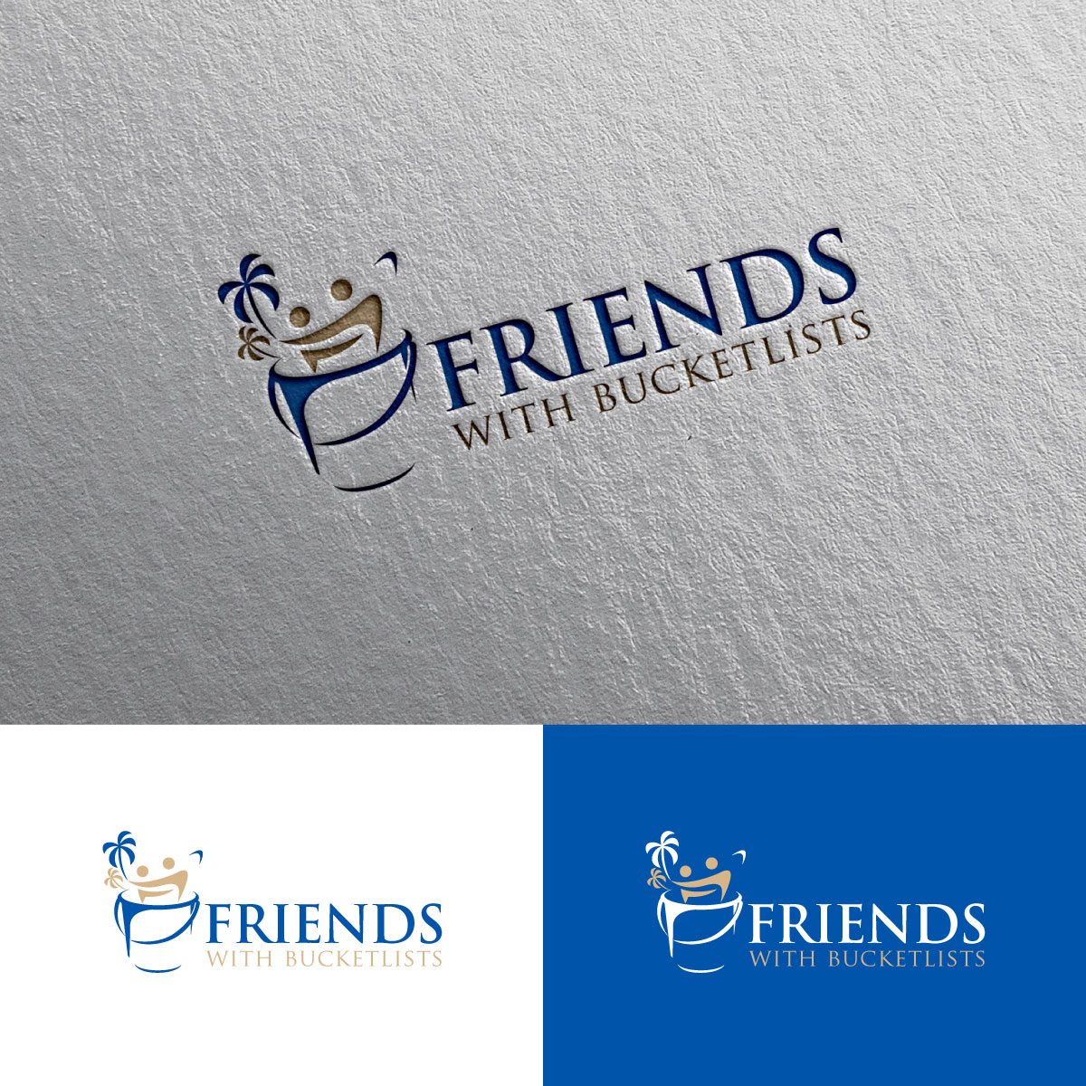 Logo-Design von Alex Henry für Friends with Bucketlists | Design #35854924
