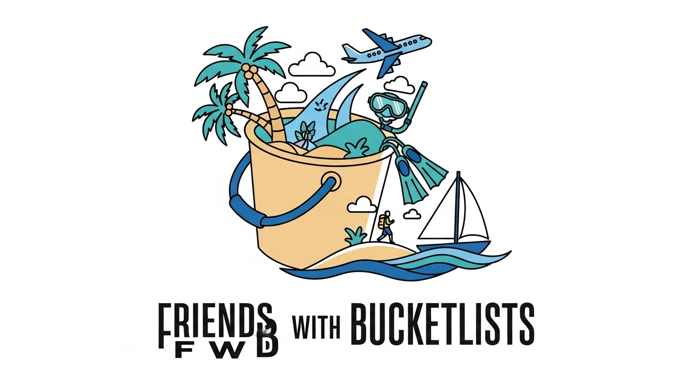Logo Design by HSL Brain for Friends with Bucketlists | Design #35853322