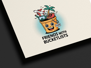 Logo Design by D -lara seen for Friends with Bucketlists | Design: #35856487