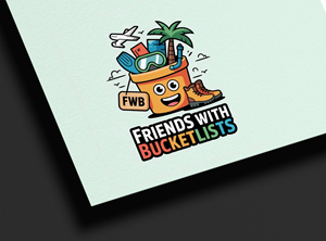 Logo Design by D -lara seen for Friends with Bucketlists | Design: #35856491