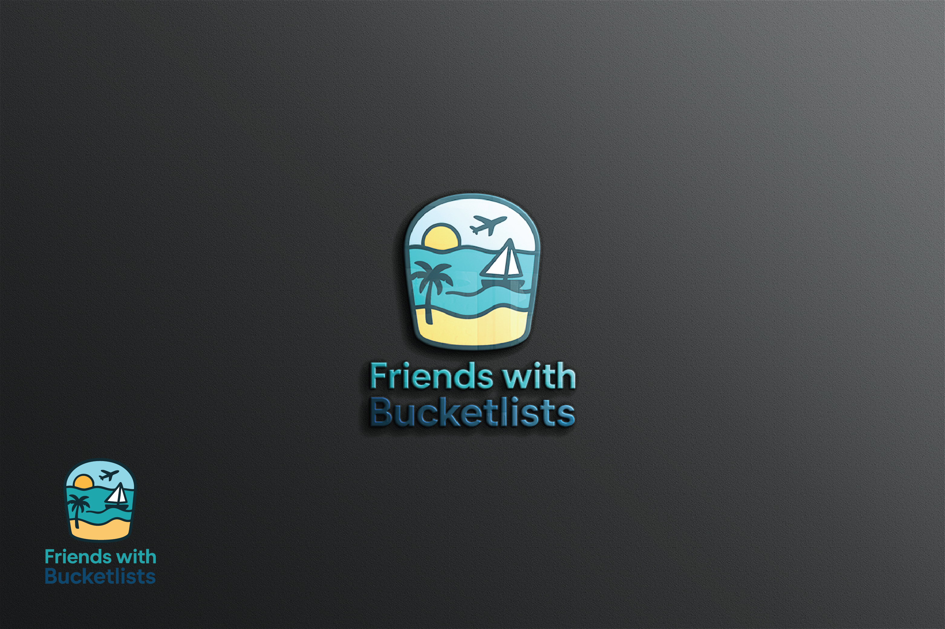 Logo-Design von MAHRaju für Friends with Bucketlists | Design #35851809
