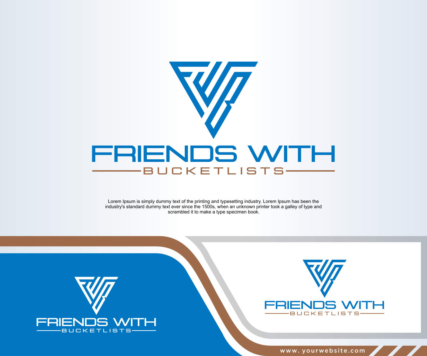 Logo Design by in creative for Friends with Bucketlists | Design #35847469