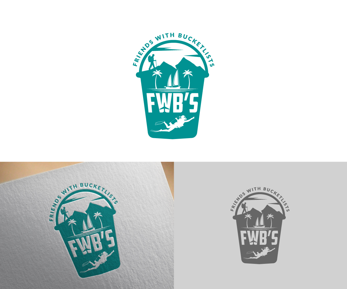 Logo Design by Ansh Design for Friends with Bucketlists | Design #35856507