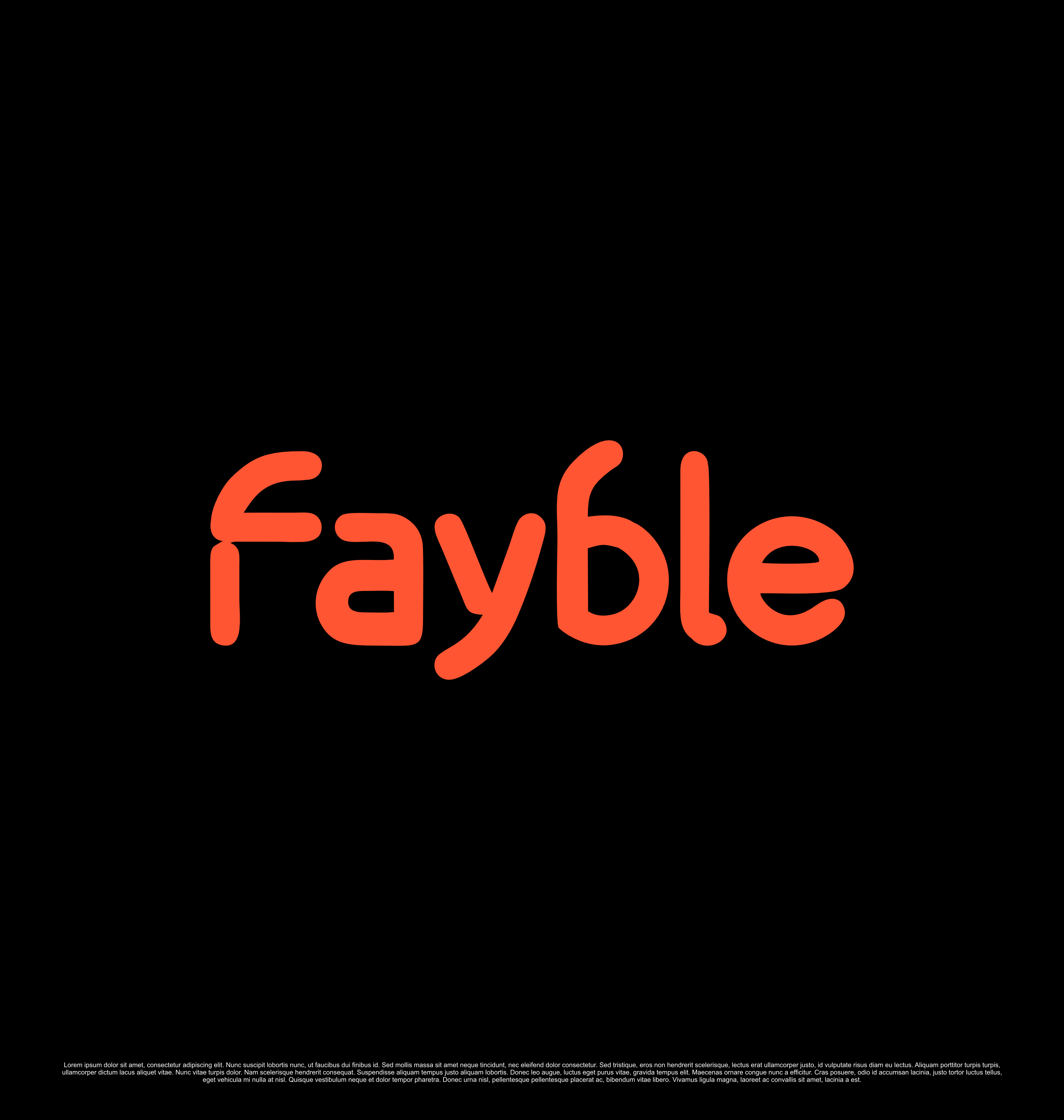 Logo Design by saesean for Fayble | Design #35857296