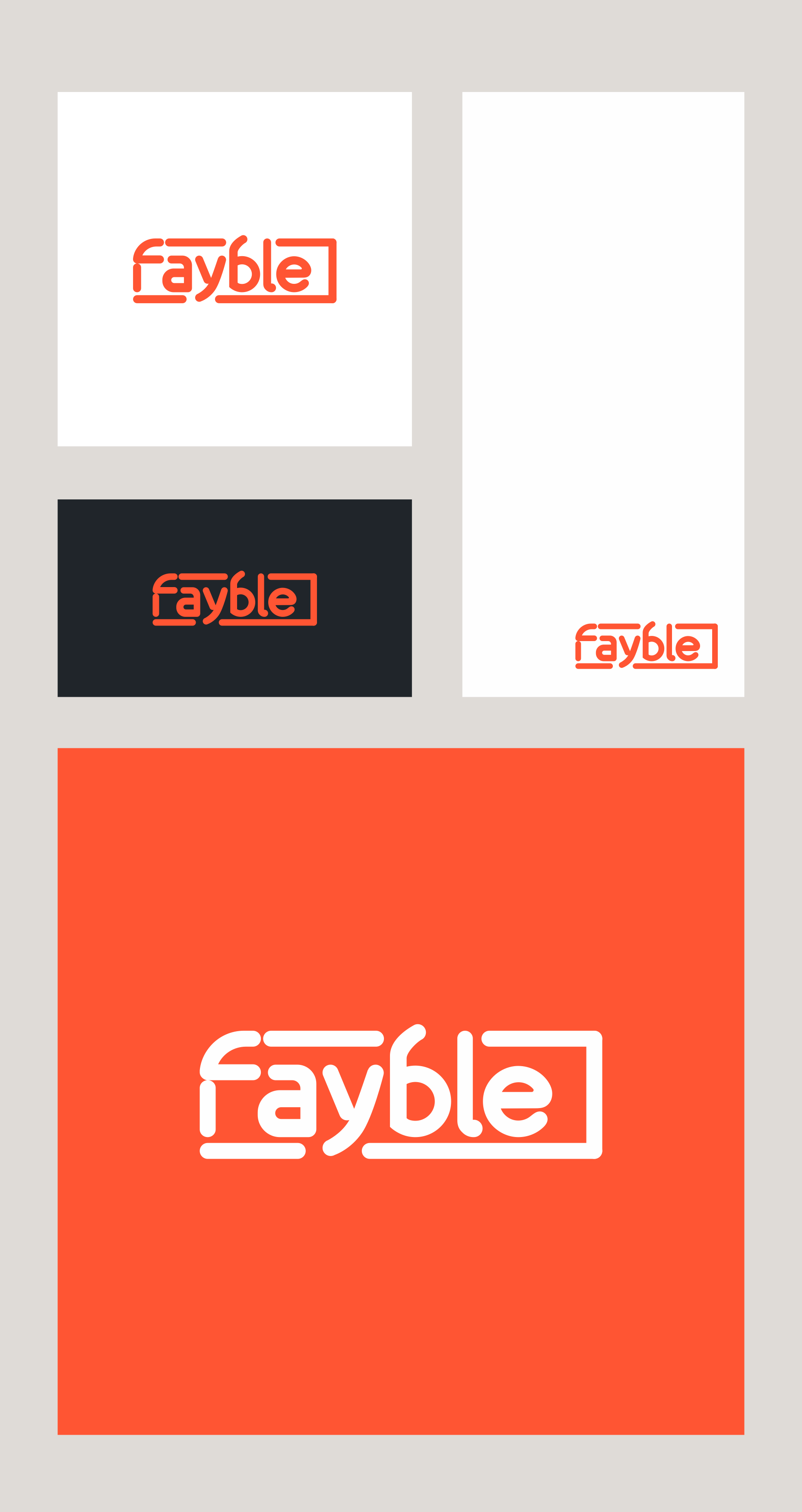 Logo Design by Oxomiya for Fayble | Design #35886587