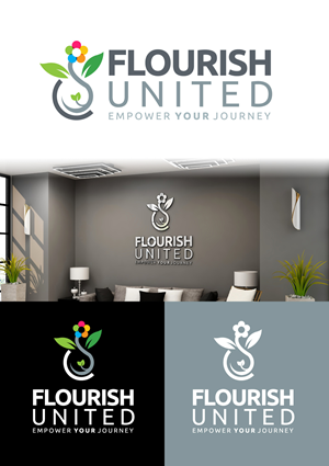 Logo Design by Sergio Coelho for Flourish United PTY LTD | Design: #35906470