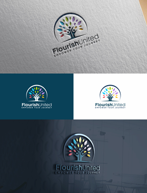Logo Design by melzh for Flourish United PTY LTD | Design: #35856258