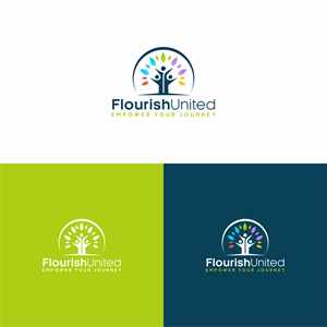 Logo Design by melzh for Flourish United PTY LTD | Design #36020306