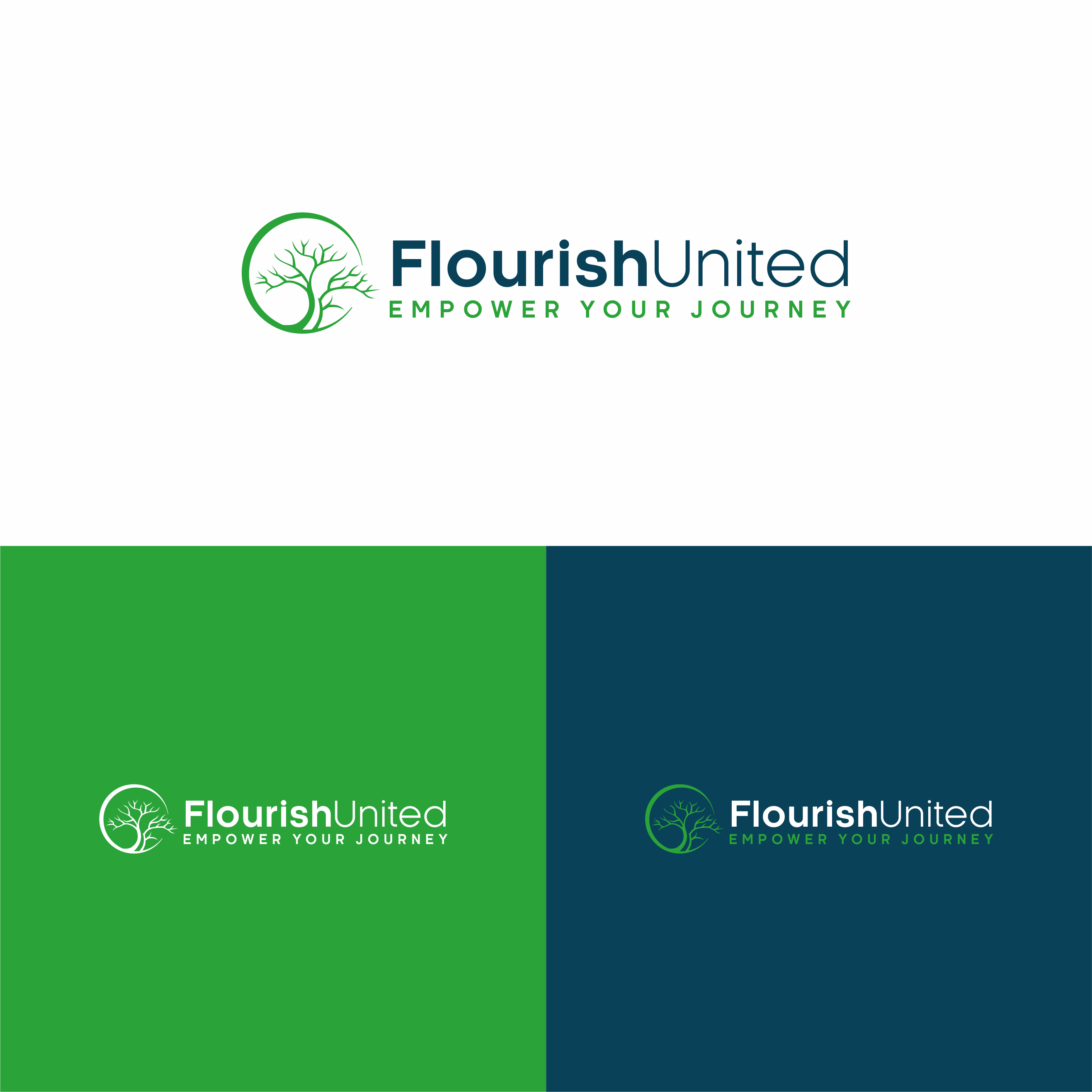 Logo Design by melzh for Flourish United PTY LTD | Design #36027382