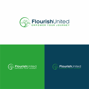 Logo Design by melzh for Flourish United PTY LTD | Design: #36027382